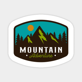 Mountain Adventure Magnet