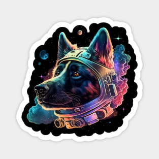 space dog Magnet