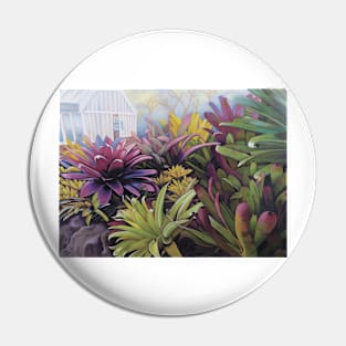 Preying in the Bromeliads Pin