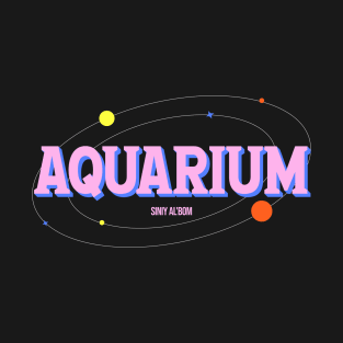 Siniy al'bom Aquarium T-Shirt