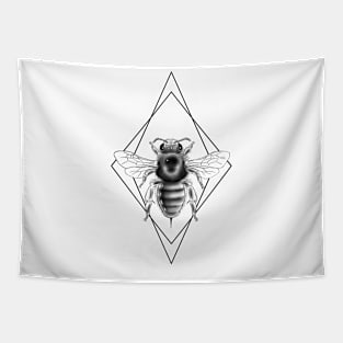 Geometric Honey Bee Tapestry