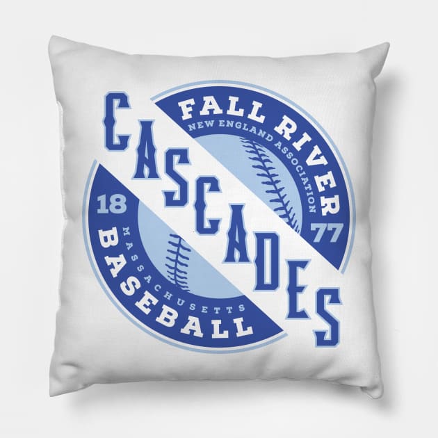 Fall River Cascades Pillow by MindsparkCreative