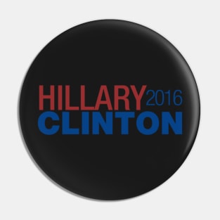 Hillary Clinton 2016 Pin