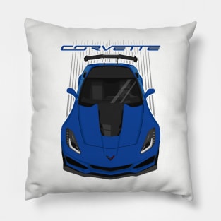 Corvette C7 ZR1 - Blue Pillow