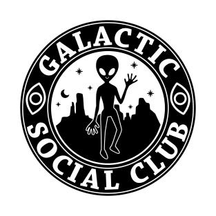 Galactic Social Club - Black T-Shirt