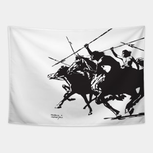 Gaucho Indian Malon by PPereyra Tapestry