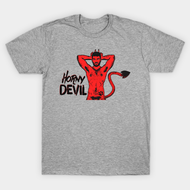 Horny Devil (Cropped Version) - Gay - T-Shirt | TeePublic