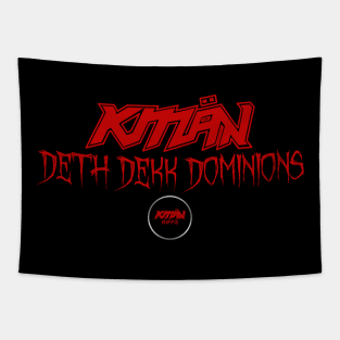 KMaN - Deth Dekk Dominions - RED Tapestry