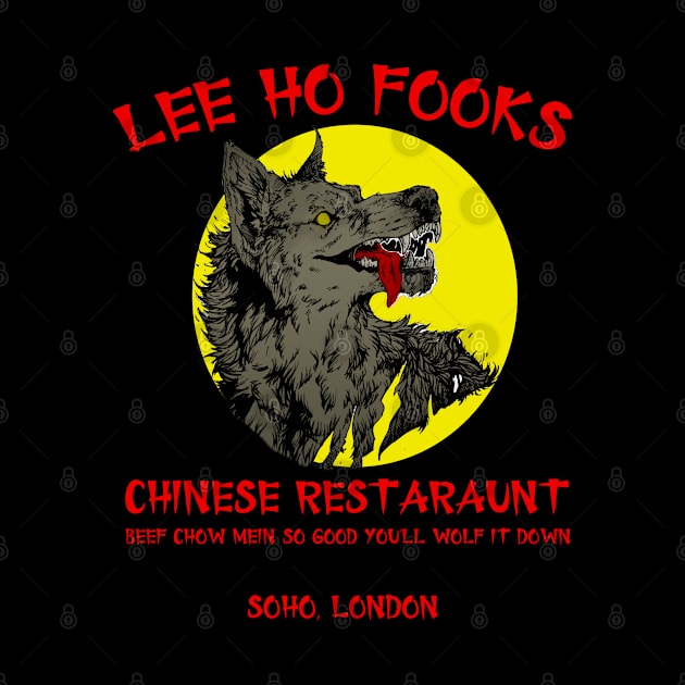 Chopstick Serenade: Lee Ho Fook's T-Shirt - Orient Express Edition by Pixel Draws