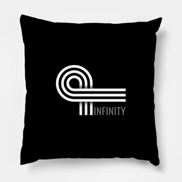 Iconic-Infinity Pillow by madlymelody