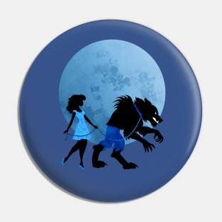 Curb Your Werewolf Boyfriend Pin