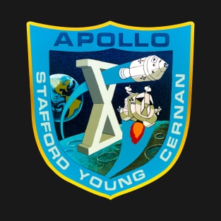 Apollo 10 NASA Mission Astronaut Crew Patch T-Shirt