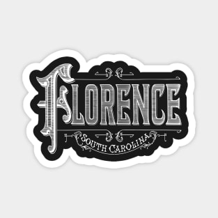 Vintage Florence, SC Magnet