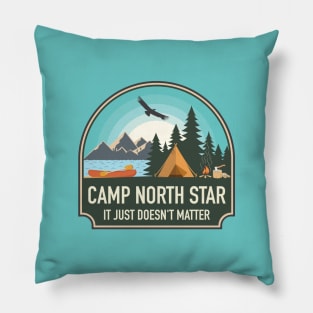 Camp North Star Pillow