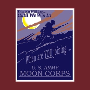 US Army Moon Corps T-Shirt