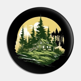 Cabin in Woods Pin
