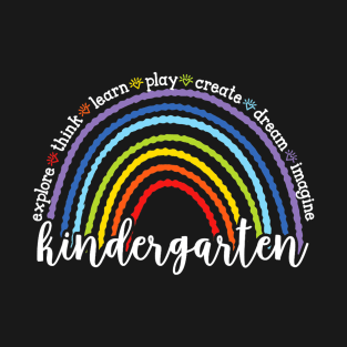 Kindegarten rainbow Christmas Gifts,world kindness day T-Shirt