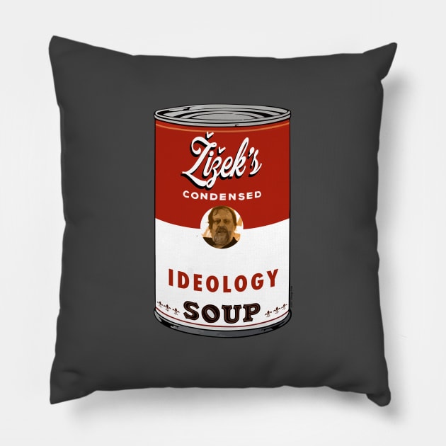 Zizek Soup Pillow by chilangopride