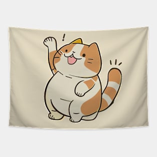 Feed Me Human - Cat - Kitty Tapestry