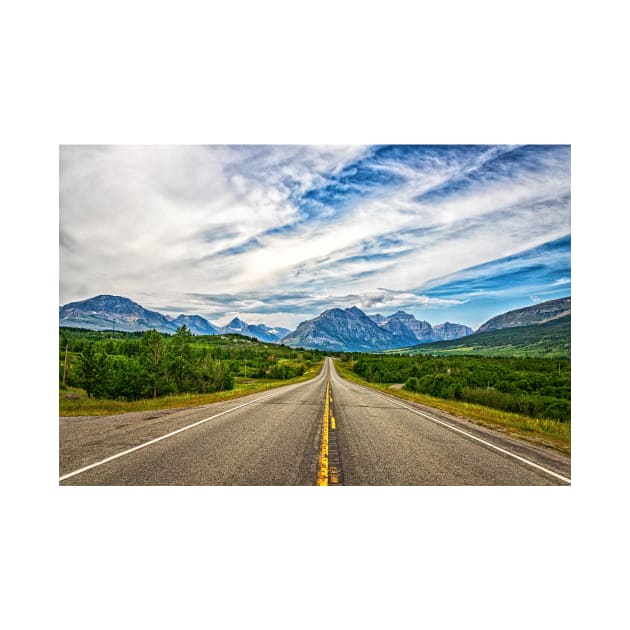 US Highway 89, Babb Montana by Gestalt Imagery