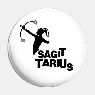 Tribal zodiac. Sagittarius Pin