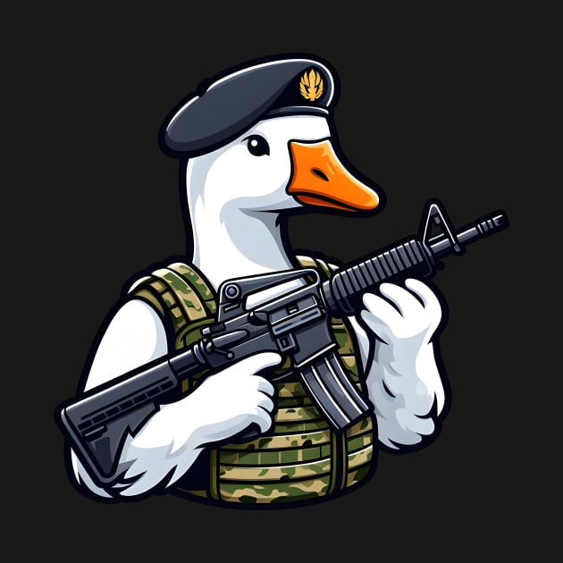 Tactical Goose by Rawlifegraphic