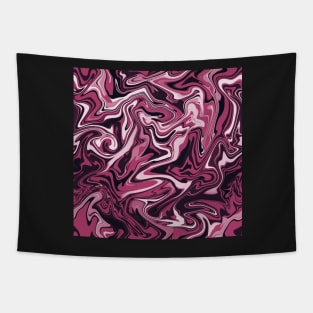 Reddish Retro Splash Tapestry