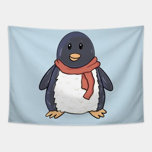 Wintertime Penguin Tapestry
