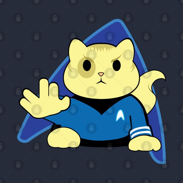 trekkie cat by Brash Ideas