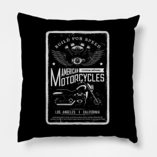 american motorcycles Pillow