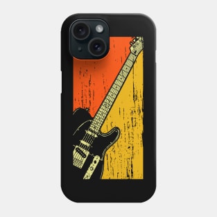 Vintage Guitar For Men Women Music Band Guitarist Stuff Phone Case