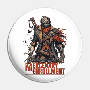 Mercenary Enrollment Pin