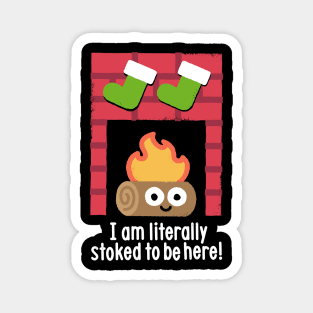 Fired Up For Christmas Magnet