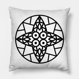 MANDALA T-SHIRT MANDALA 213 Pillow