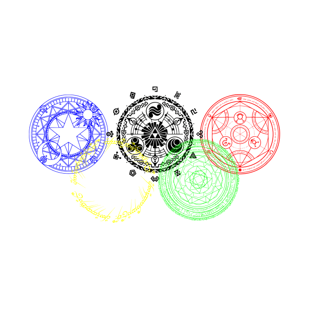 Magic Circle Olympics by ikaszans