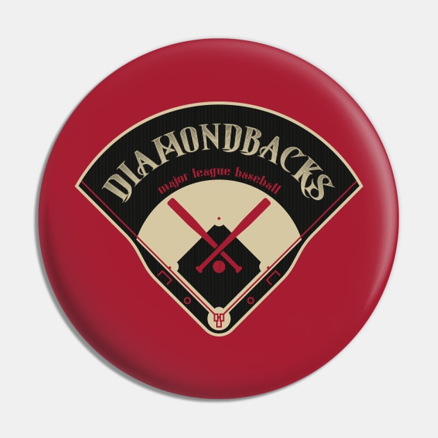 Arizona Baseball Pin by Nagorniak