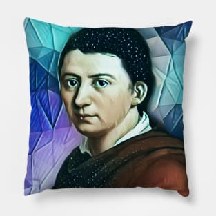 Friedrich Schlegel Portrait | Friedrich Schlegel Artwork 6 Pillow