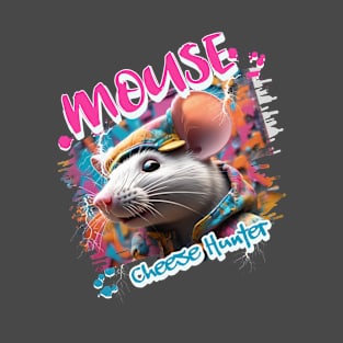 Graffiti-inspired portraiture Mouse T-Shirt