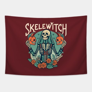 skelewitch vintage Tapestry