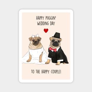 Pugs wedding Magnet