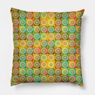 Floral tessellation Pillow