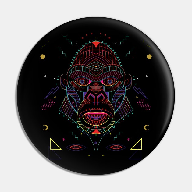 Monkey Pin by yoaz