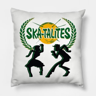 vintage jaming ska Pillow