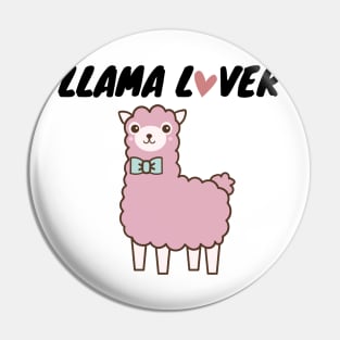 Llama Lover Pin