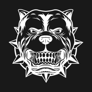 Angry pitbull dog T-Shirt