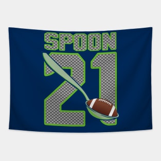 Seattle Seahawks Devon Witherspoon by CH3Media Tapestry