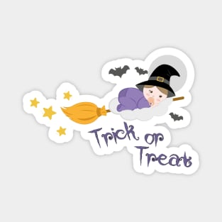 Trick or Treat BABY Magnet