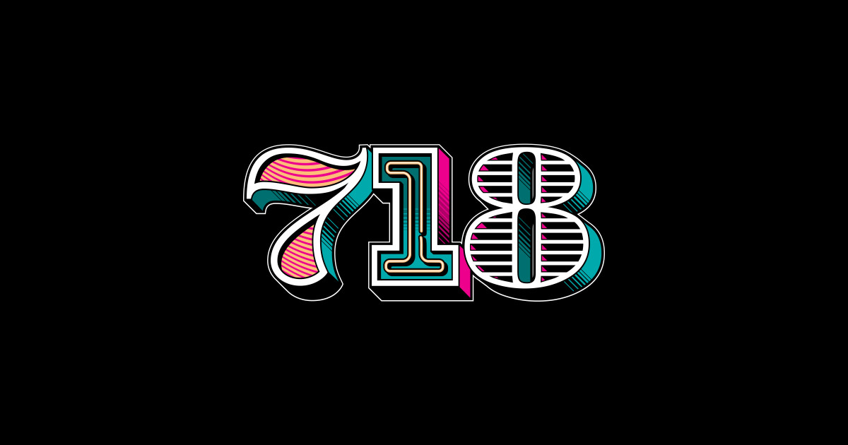 typo GRAPHIC all 718 Area Code New York City T Shirt TeePublic new-york-zip-code-map-new-york-postal-code