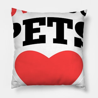 I Love My Pet Pillow