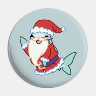 Byte's Costume: Santa Jaws Pin